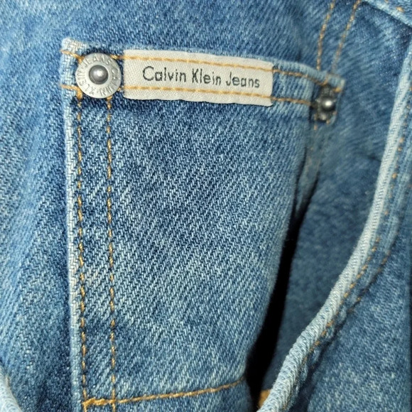 Calvin Klein  Jeans Men's Easy Fit Size 40 Blue Denim - Picture 5 of 11
